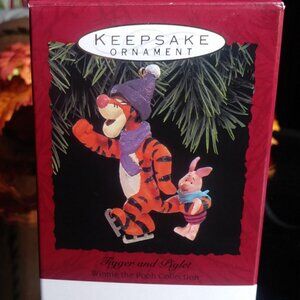 Vintage Disney Winnie The Pooh Keepsake Christmas Ornament New